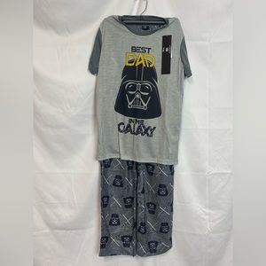 BEST dad in the galaxy men’s XS pajama set